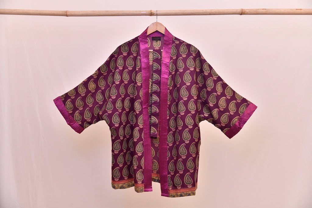 Yamuna Satin Kimono - 4XL/5XL