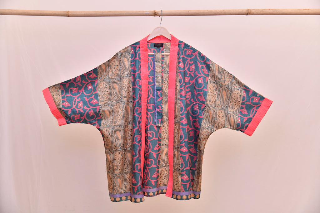 Yamuna Satin Kimono - XXS/XS