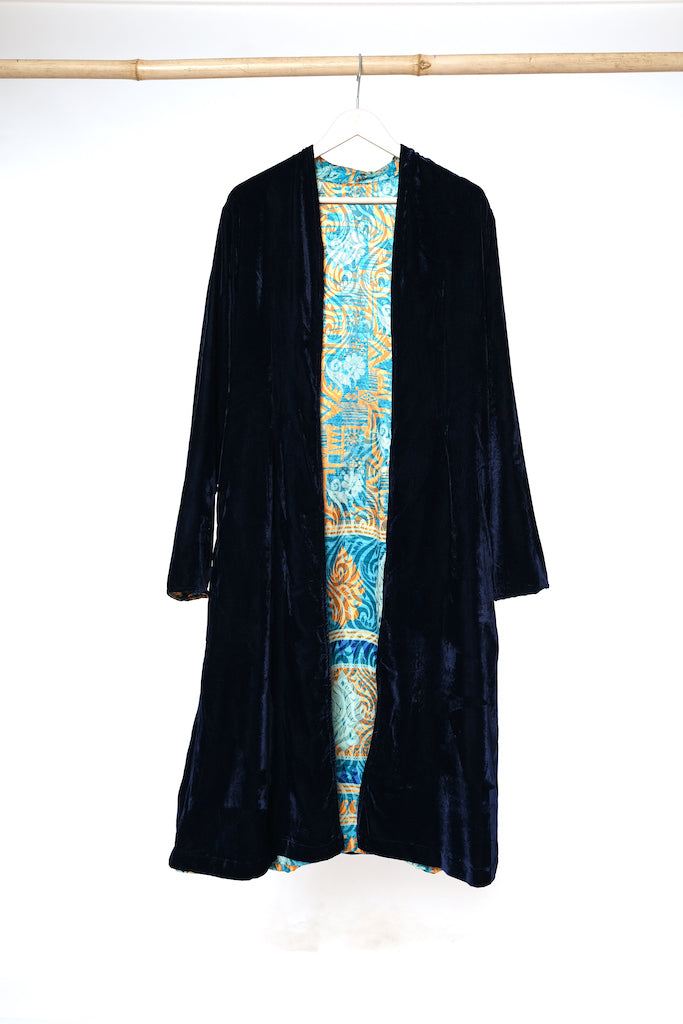 Sarno Reversible Velvet Duster - M