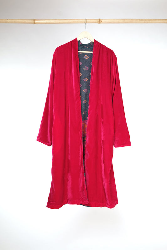 Sarno Reversible Velvet Duster - XL