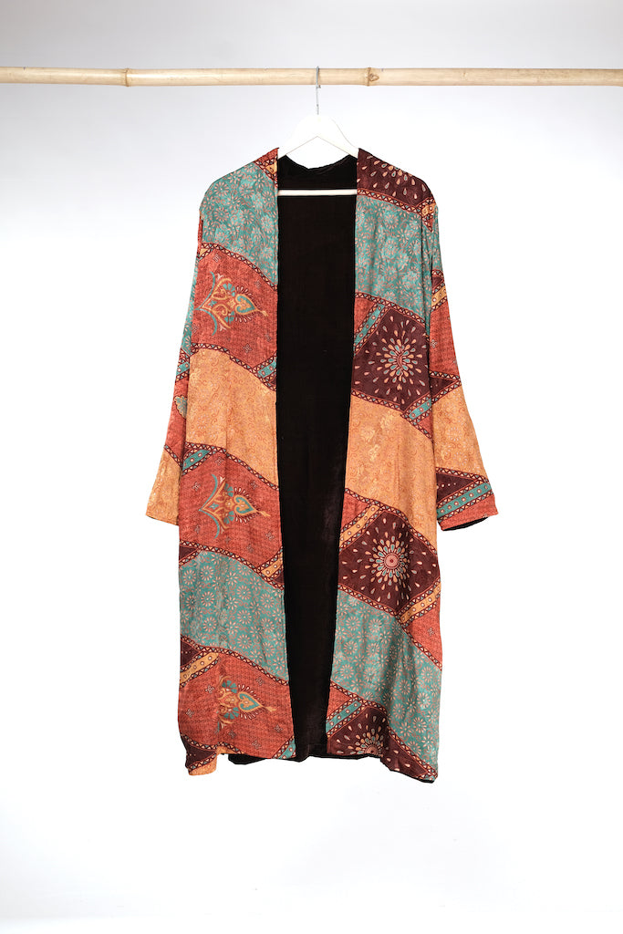 Sarno Reversible Velvet Duster - XS