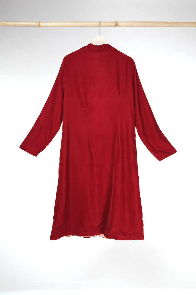 Sarno Reversible Velvet Duster - XS