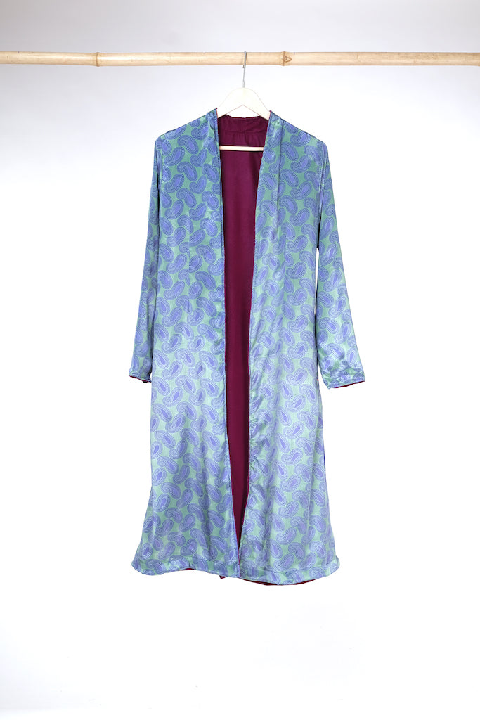 Sarno Reversible Velvet Duster - XXS