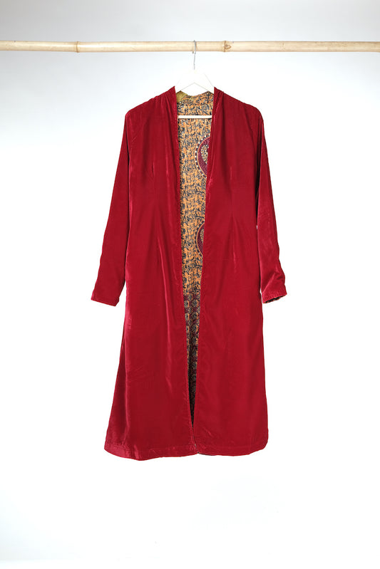 Sarno Reversible Velvet Duster - XXS