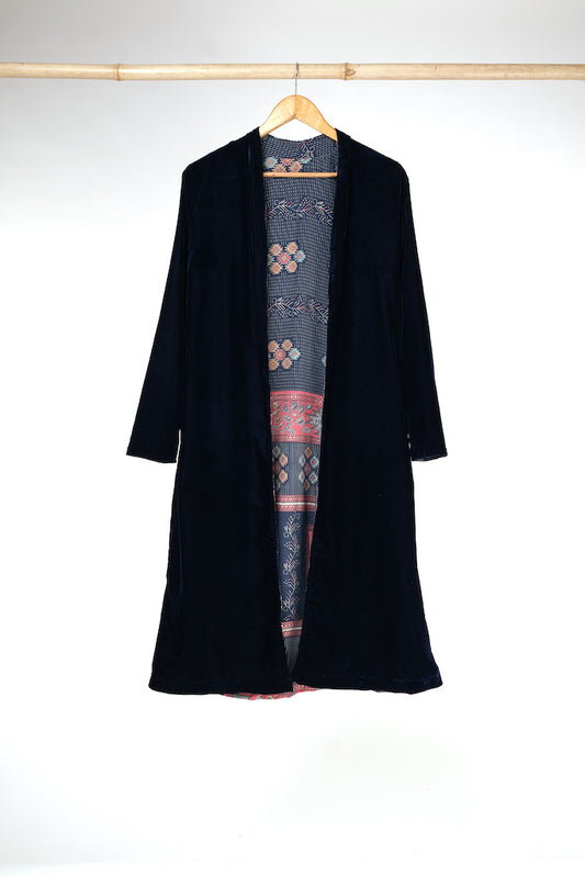 Sarno Reversible Velvet Duster - XXS