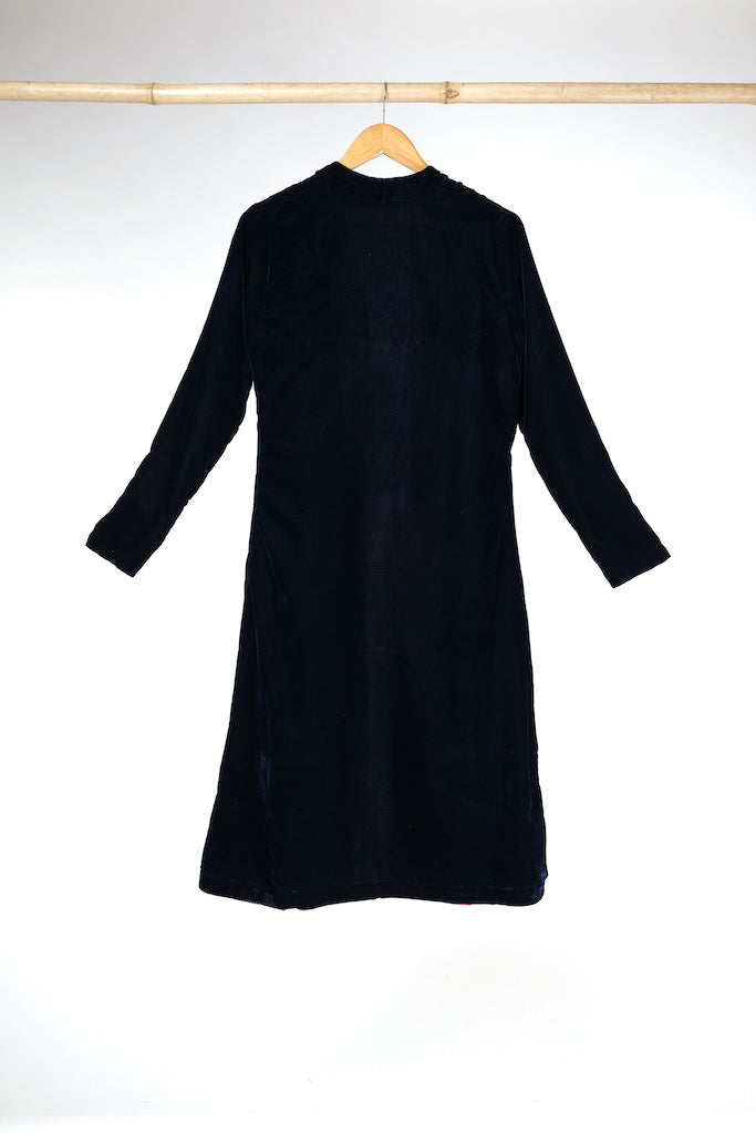 Sarno Reversible Velvet Duster - XXS