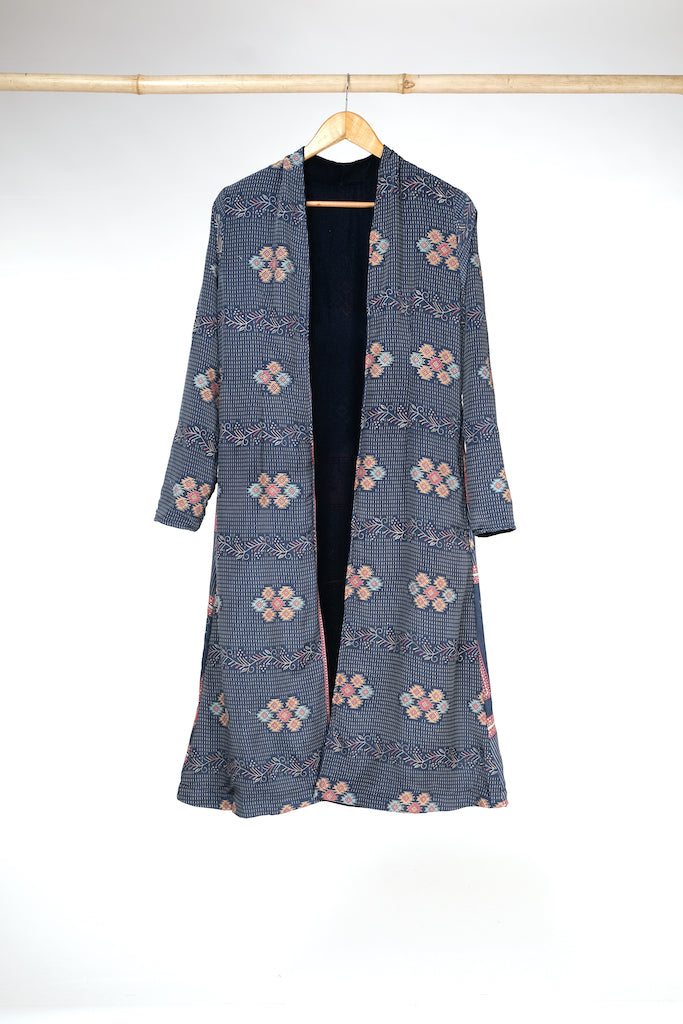 Sarno Reversible Velvet Duster - XXS